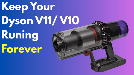Make Your Dyson V10/V11 Last for Years (DO NOT Washing the Filter)