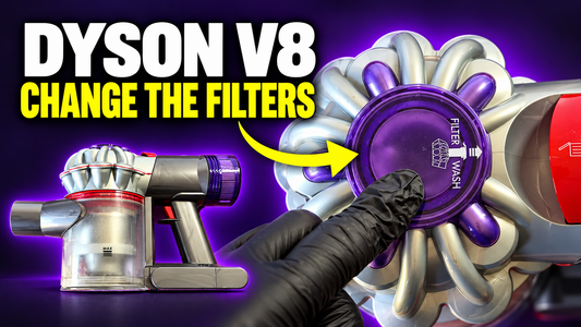How to Change the Filters on a Dyson V8 (Top and Back Filter)