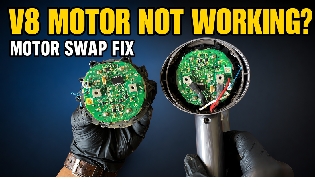 Dyson V7 & V8 Motor Swap: The Complete Donor-Motor Repair Guide