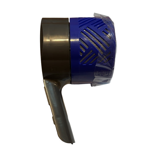 Dyson V6 HEPA conversion kit - rear cover and post filter fitted together